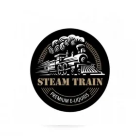 Steam Train Logo Organic Lab