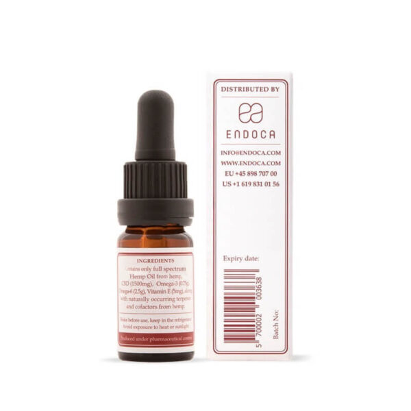 Endoca CBD Oil (STRONG) 1500mg 10ml 2