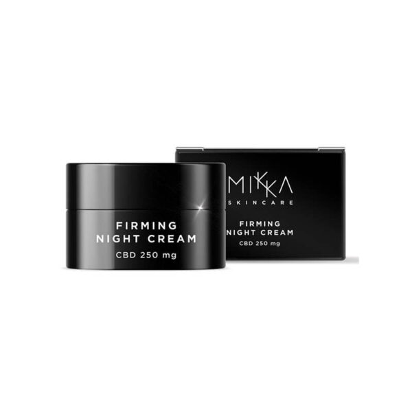 MIKKA Αντιγηραντική Κρέμα Νυχτός με CBD (250mg CBD) - 50ml 2