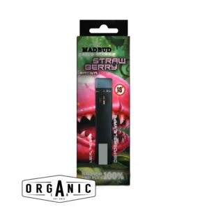 MADBUD - Strawberry CBD Plus Sativa Disposable Vape κάνναβης 1ml