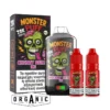 Monster Puff 28K Cherry Berry Ice 20mg Refillable Vape Kit 2ml + 2x10ml pack