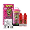 Monster Puff 28K Strawberry Gummy Bear 20mg Refillable Vape Kit 2ml + 2x10ml pack