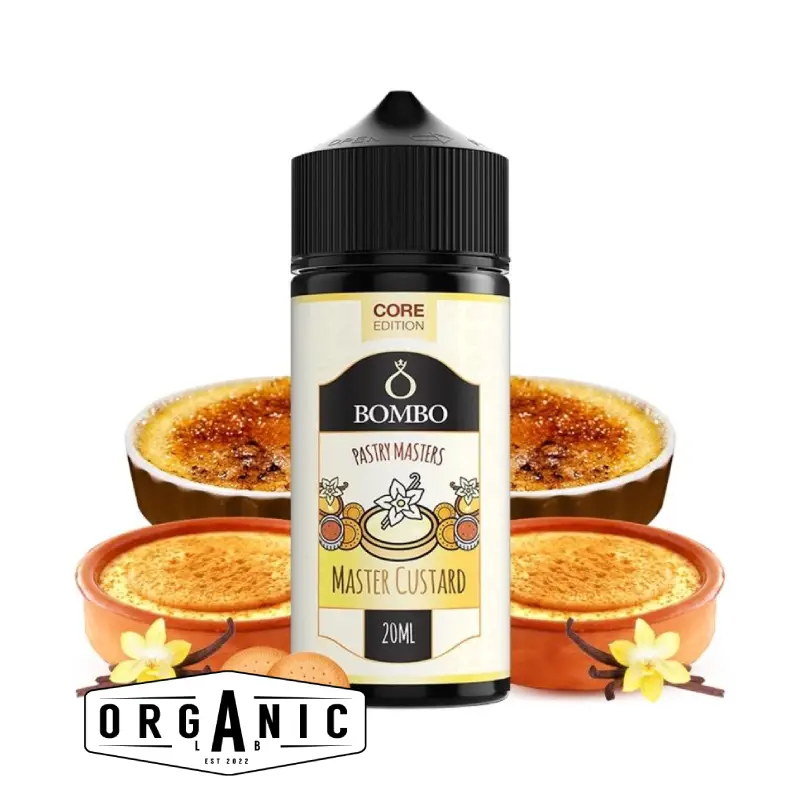 Bombo Master Custard Pastry Masters Core Edition Flavour Shot 120ml