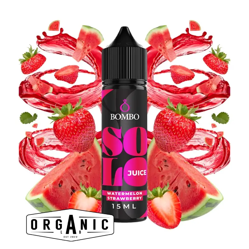 Bombo Watermelon Strawberry Solo Series Flavour Shot
