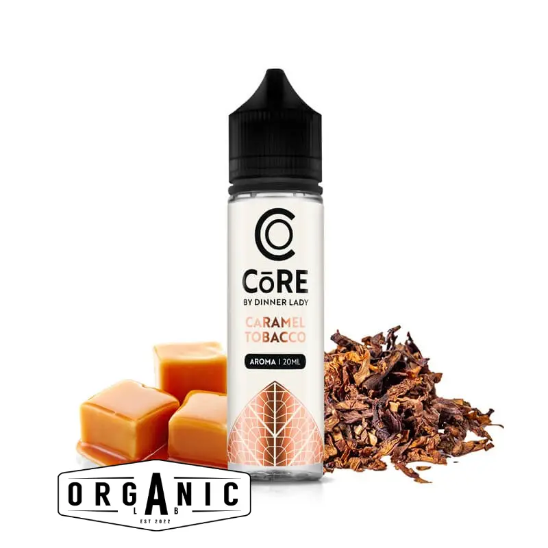 Dinner Lady Core Caramel Tobacco Flavour Shot 60ml