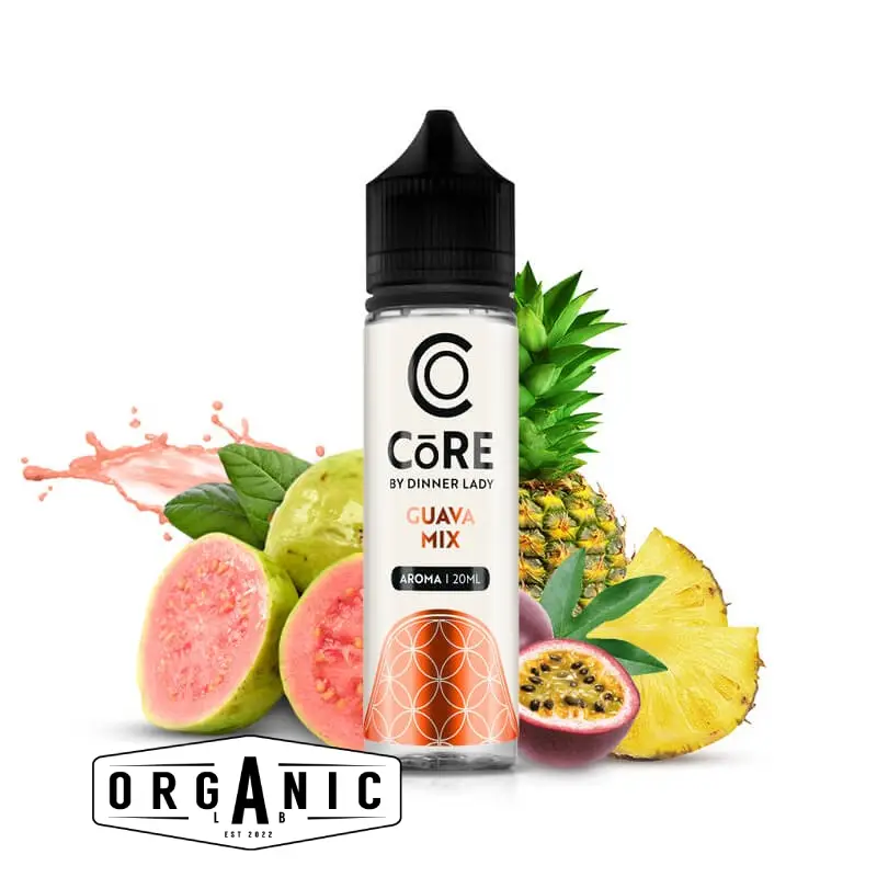 Dinner Lady Core Guava Mix Flavour Shot 60ml