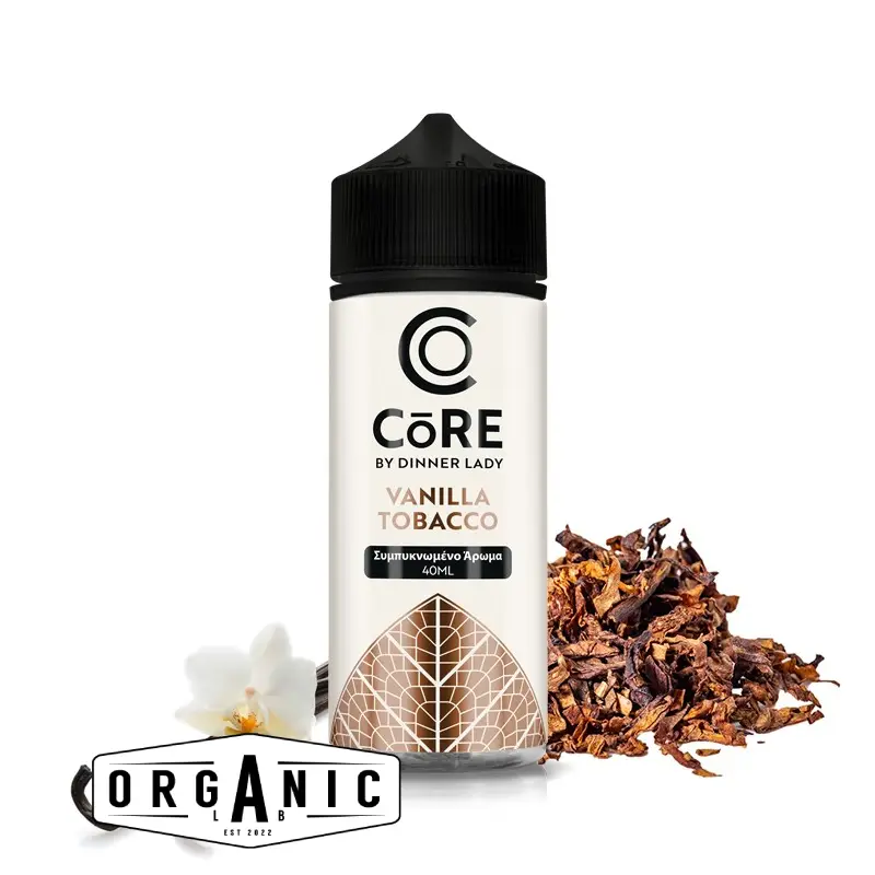 Dinner Lady Core Vanilla Tobacco Flavour Shot 120ml (1)