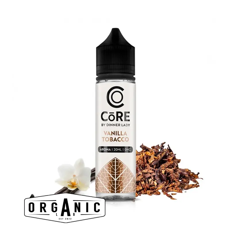 Dinner Lady Core Vanilla Tobacco Flavour Shot 60ml (1)