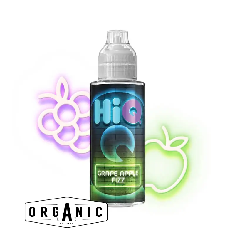 HiQ Grape Apple Fizz Flavour Shot 120ml