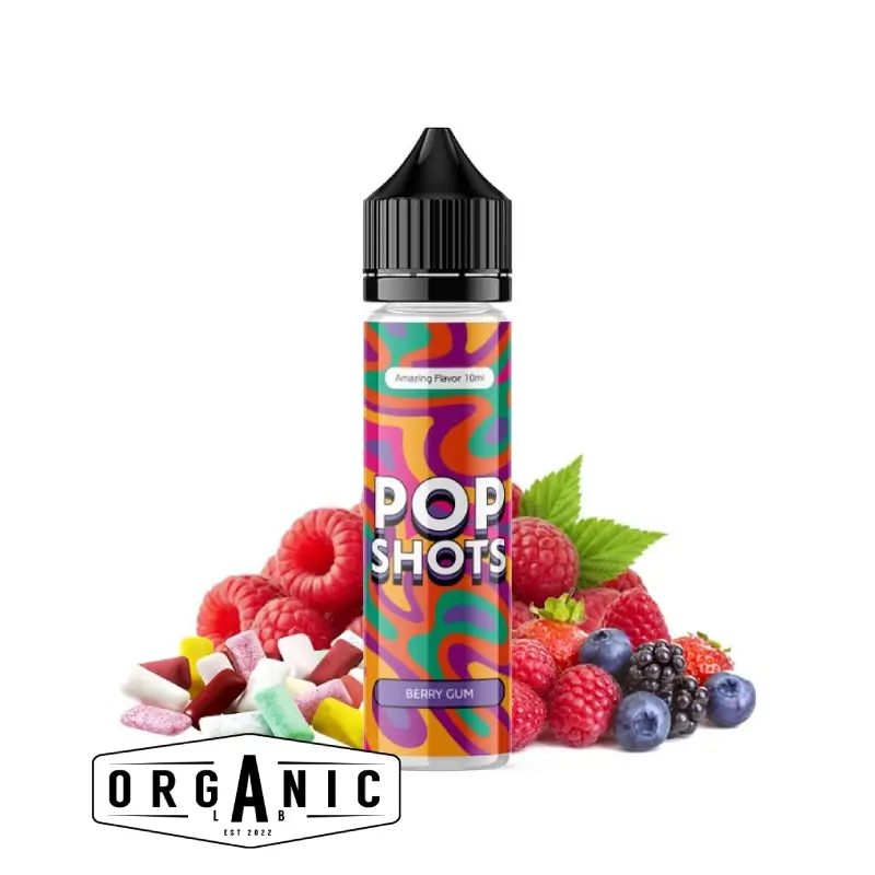 Pop Shots Berry Gum Flavorshot 60ml Pop Shots Berry Gum Flavorshot 60ml