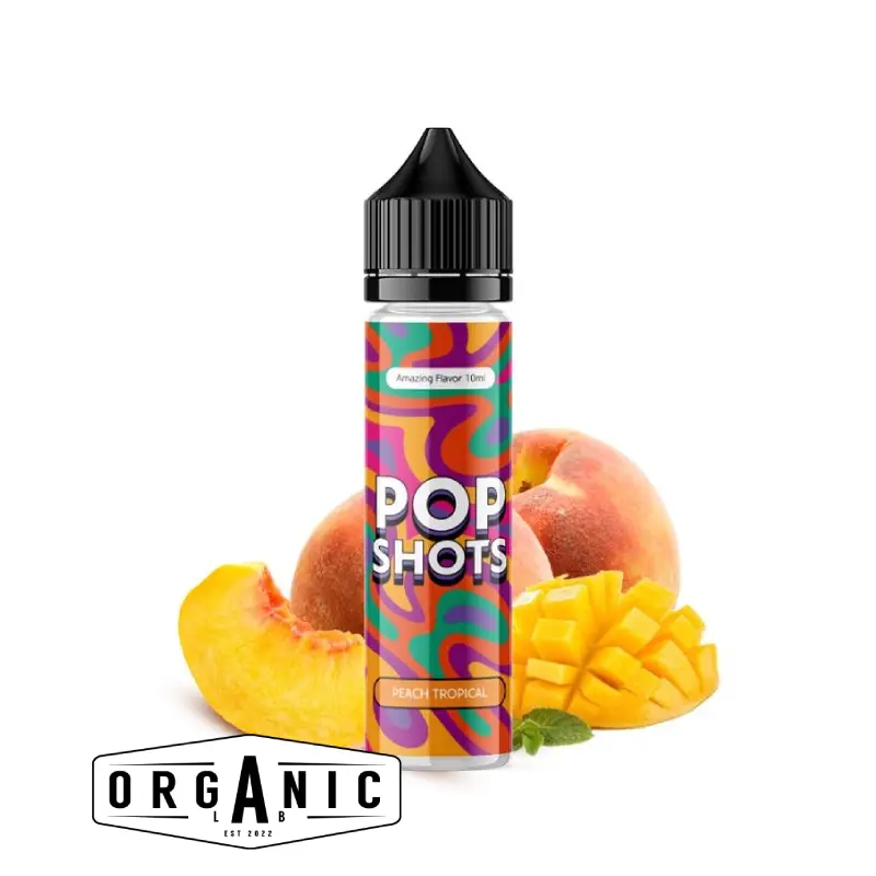 Pop Shots Peach tropical Flavorshot 60ml Pop Shots Peach tropical Flavorshot 60ml