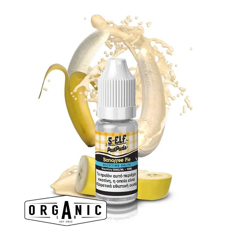 S-Elf Juice Pud Puds Banofee Pie 10ml S-Elf Juice Pud Puds Banofee Pie 10ml
