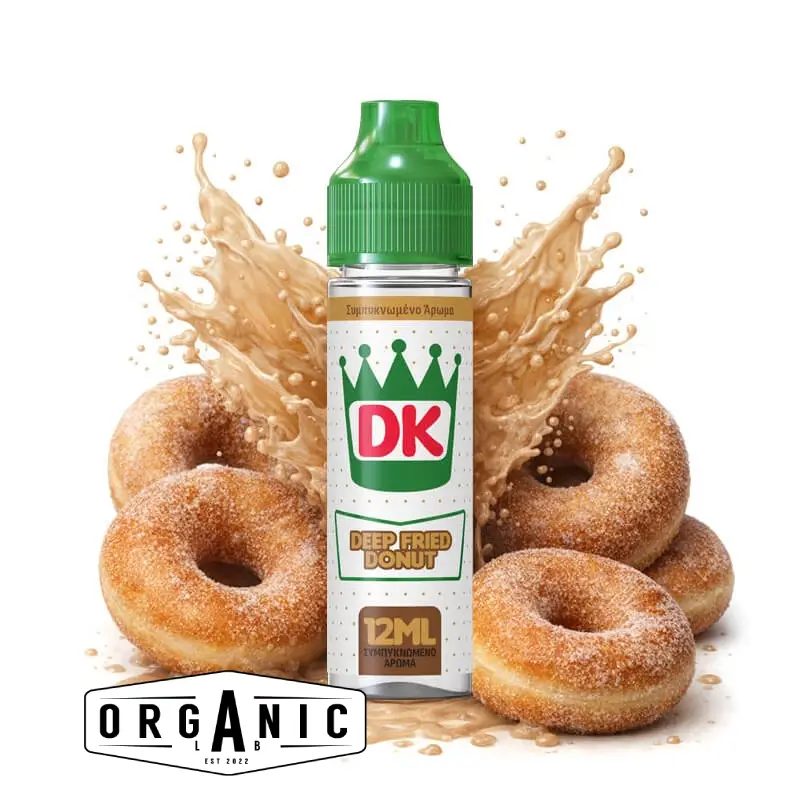 DK Deep Fried Donut DK Deep Fried Donut – άρωμα ντόνατ με γλυκιά, ζυμένια γευστική νότα
