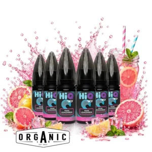 HiQ Pink Lemonade 20mg 10ml – συσκευασία 6 τεμαχίων